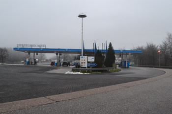 A2 Autobahn Raststtte Tank- und Rastanlage Rastplatz Parkplatz WC-Anlage Siegerland 2