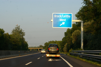 A4 Ostautobahn Wien Budapest Preburg Bratislava Nickelsdorf Bruck an der Leitha 158