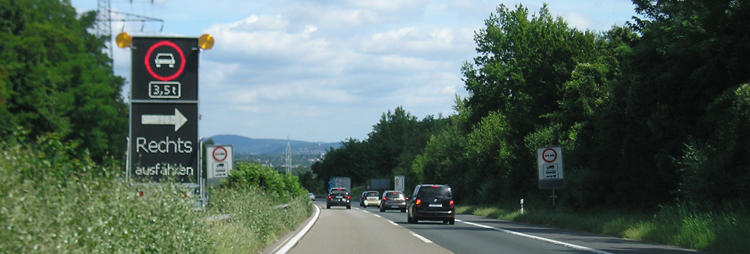 A643 Lkw Sperranlage Autobahn Rheinbrcke Wiebaden Schierstein Mainz Mombach 92