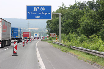 A 45 Verstrkung der Ruhrtalbrcke zwischen Westhofen und Schwerte-Ergste 